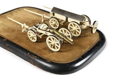 Two artillery models, 