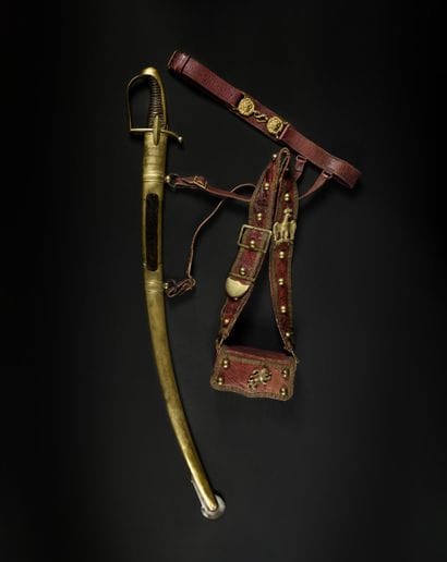 Rare et bel ensemble d’un garde d’honneur...
