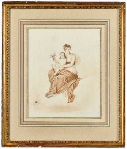 Louis LAFITTE (1770 -1828)
L’Allégorie du...
