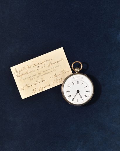 A. MUNIER. Horloger de l’Empereur et Roi.
Montre...