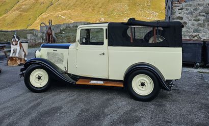 1936 CITROEN ROSALIE 7UA 9CV
Sans réserve
•	Carte...