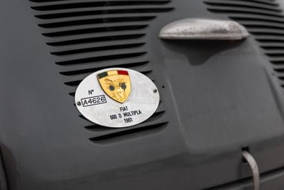 C1962 FIAT 600 MULTIPLA
Châssis n°087751...