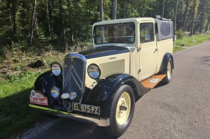 1936 CITROEN ROSALIE 7UA 9CV
Sans réserve
•	Carte...