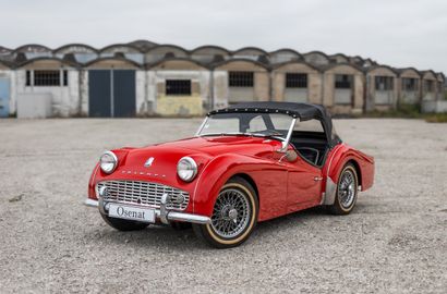 Triumph TR3 – 1958
• Carte grise française
•...
