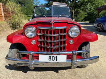 1950 Willys Jeepster
Châssis n° 1128C
• Carte...