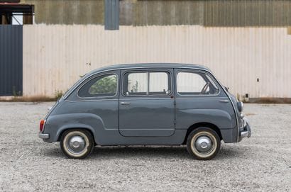C1962 FIAT 600 MULTIPLA
Châssis n°087751...