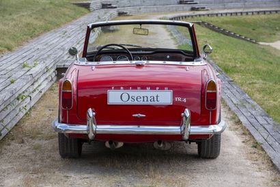 1965 Triumph TR4A
Titre de Circulation Britannique...