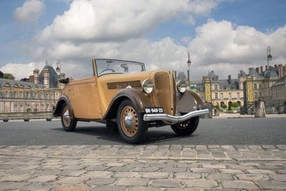 1938 Rosengart LR4N2
SANS RESERVE
Numéro...