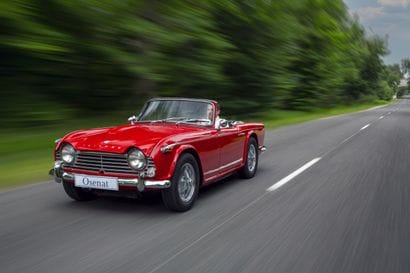 1965 Triumph TR4A
Titre de Circulation Britannique...