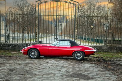 1973 JAGUAR TYPE E Série 3 V12 Cabriolet....