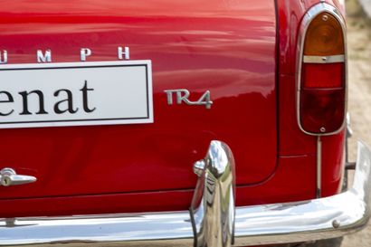 1965 Triumph TR4A
Titre de Circulation Britannique...
