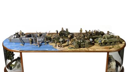 King Country
The Normandy landings.
diorama...