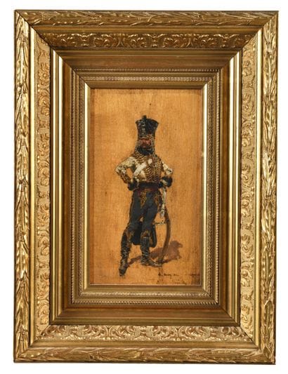 Alphonse de NEUVILLE (1835-1885).
Hussar...