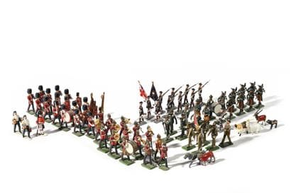 W. Britain and Britains
Set of 74 figures...
