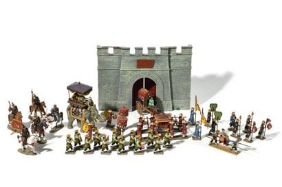 Silkad and King Country
Set of 45 figures,...