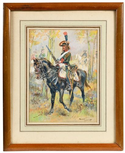 Maurice TOUSSAINT (1882-1974)
Chasseur à...