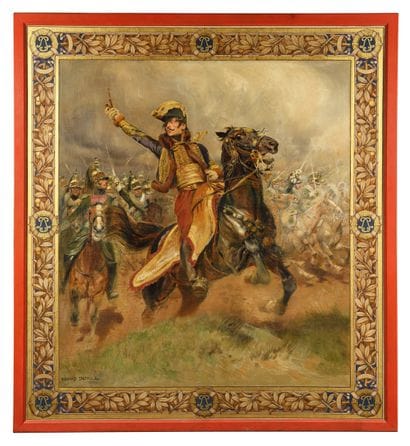 Edouard DETAILLE (1848-1912).
General Lasalle's...
