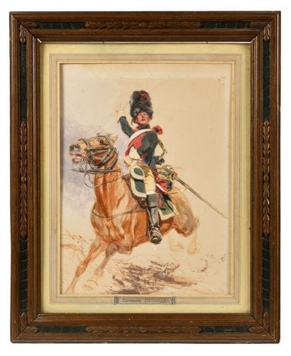 Edouard DETAILLE (1848-1912).
Dragon sapper...