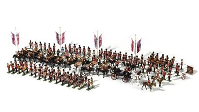 Britains
The grand parade in honor of Queen...