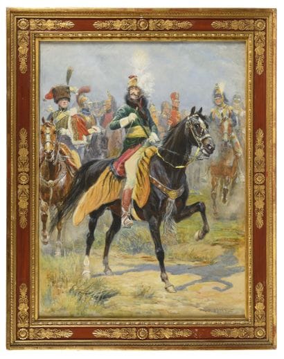 Alphonse LALAUZE (1872-1941)
King Murat and...