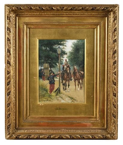 Edouard DETAILLE (1848-1912).
Cuirassier...