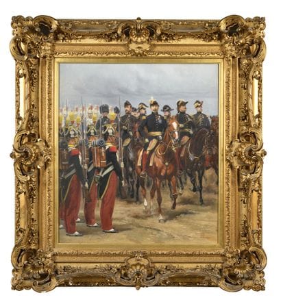 Edouard DETAILLE (1848-1912)
Napoleon III...
