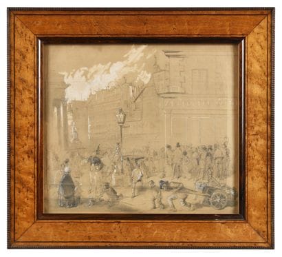Mid-nineteenth-century French school.
Street...