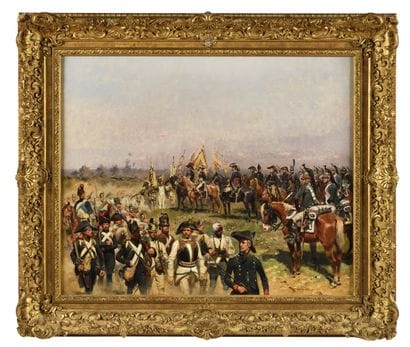 Edouard DETAILLE (1848-1912)
Parade of Austrian...