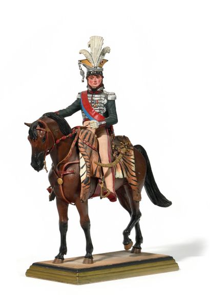 Georges FOUILLÉ (1909-1994)
Marshal Murat
Polychrome...