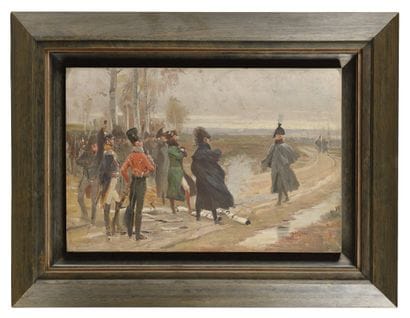 Alphonse LALAUZE (1872-1941)
General Blücher's...