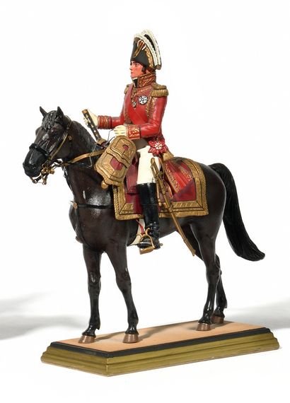Georges FOUILLÉ (1909-1994)
Marshal Lannes
Polychrome...