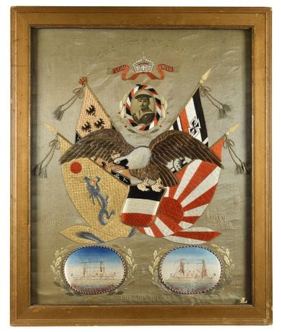 Campaign souvenir of a German sailor from...