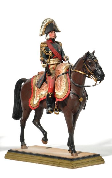 Georges FOUILLÉ (1909-1994)
Marshal Bessières
Polychrome...