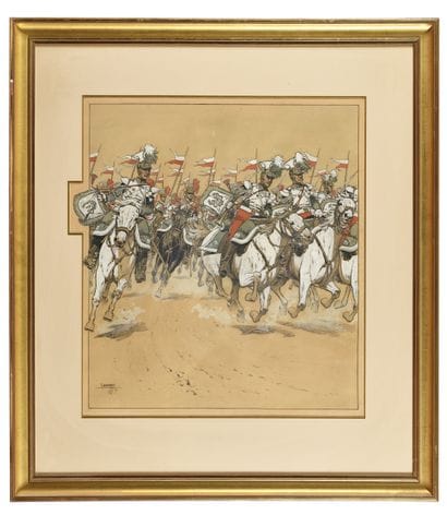 Léon GAMBEY (1883-1914)
Lancers of the Imperial...