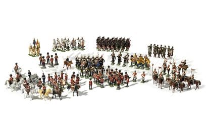 Britains
Brass bands.
Set of 167 figures...