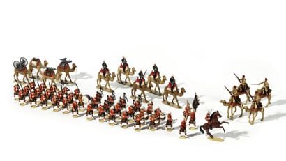 Trophy of Wales and miscellaneous
Camel caravan.
Set...