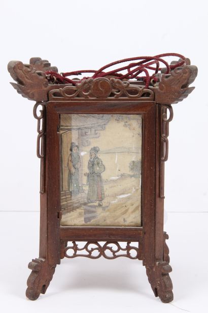 CHINA-VIETNAM, CIRCA 1920-1930
Quadrangular...