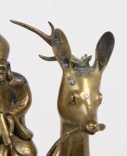 CHINA, EARLY 20th CENTURY
Copper alloy group...