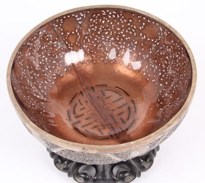 VIETNAM, EARLY 20th CENTURY
Openwork silver-plated...