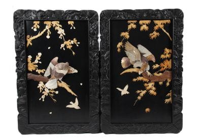 JAPAN, CIRCA 1930-1940
Two horizontal panels...