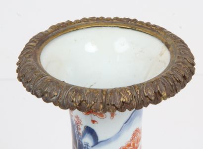 CHINA, 18th CENTURY
Pair of blue-white porcelain...