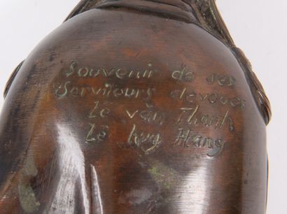 VIETNAM, BIÊN HOÀ STYLE, CIRCA 1940
Bronze...
