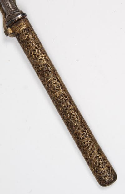 TIBET, 19th CENTURY 
Dagger with straight,...