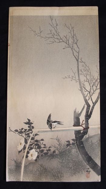 OHARA KOSON (1877-1945)
Lot of seven prints,...