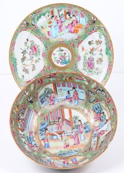 CHINA, CANTON, END OF THE 19th CENTURY
Bowl...