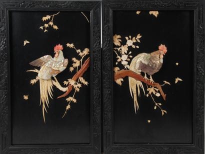 JAPAN, CIRCA 1930-1940
Two vertical panels...