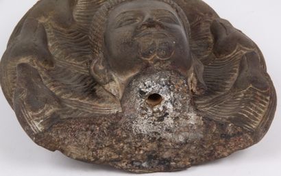 LOPBURI KHMER STYLE, 20th CENTURY
Beige sandstone...