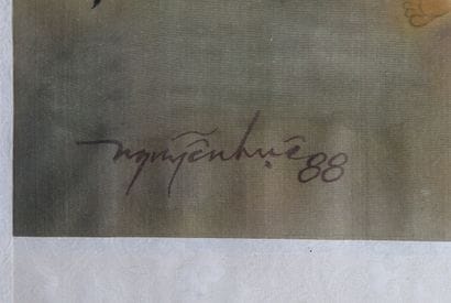 NGUYEN HUÊ, 20th CENTURY VIETNAMIAN SCHOOL
Ink...