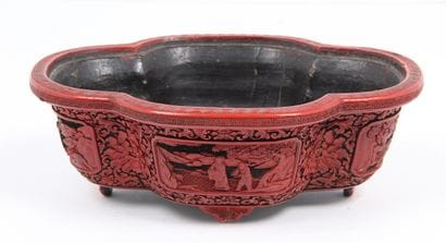 CHINA, END OF THE 19th CENTURY
Small four-lobed...