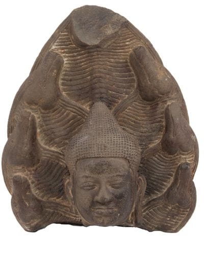 LOPBURI KHMER STYLE, 20th CENTURY
Beige sandstone...